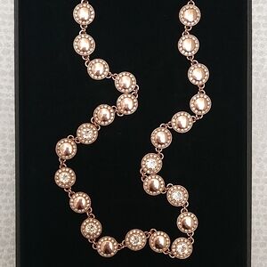 Custom Rose Gold Statement Necklace